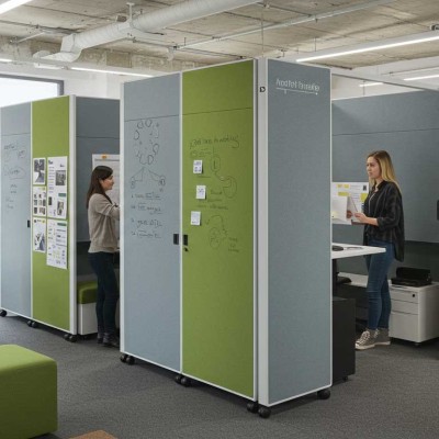 산업현장 맞춤형 프로파일 이동식 파티션 제작 노하우